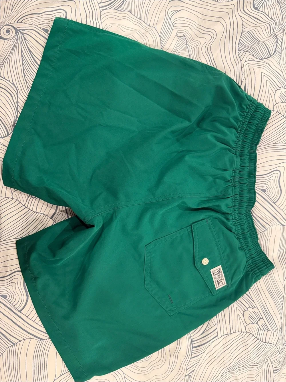 Polo by Ralph Lauren Emerald Green Men's Swim Trunks
